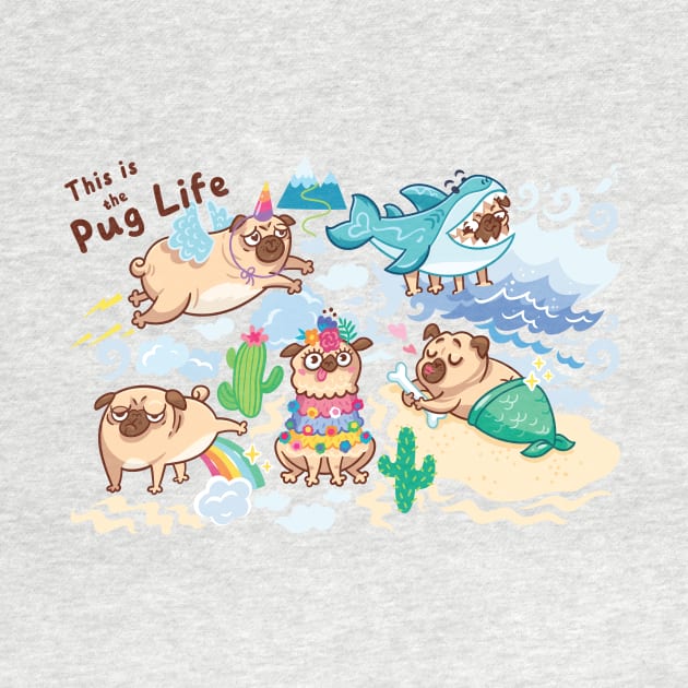 Pug Life by PenguinHouse